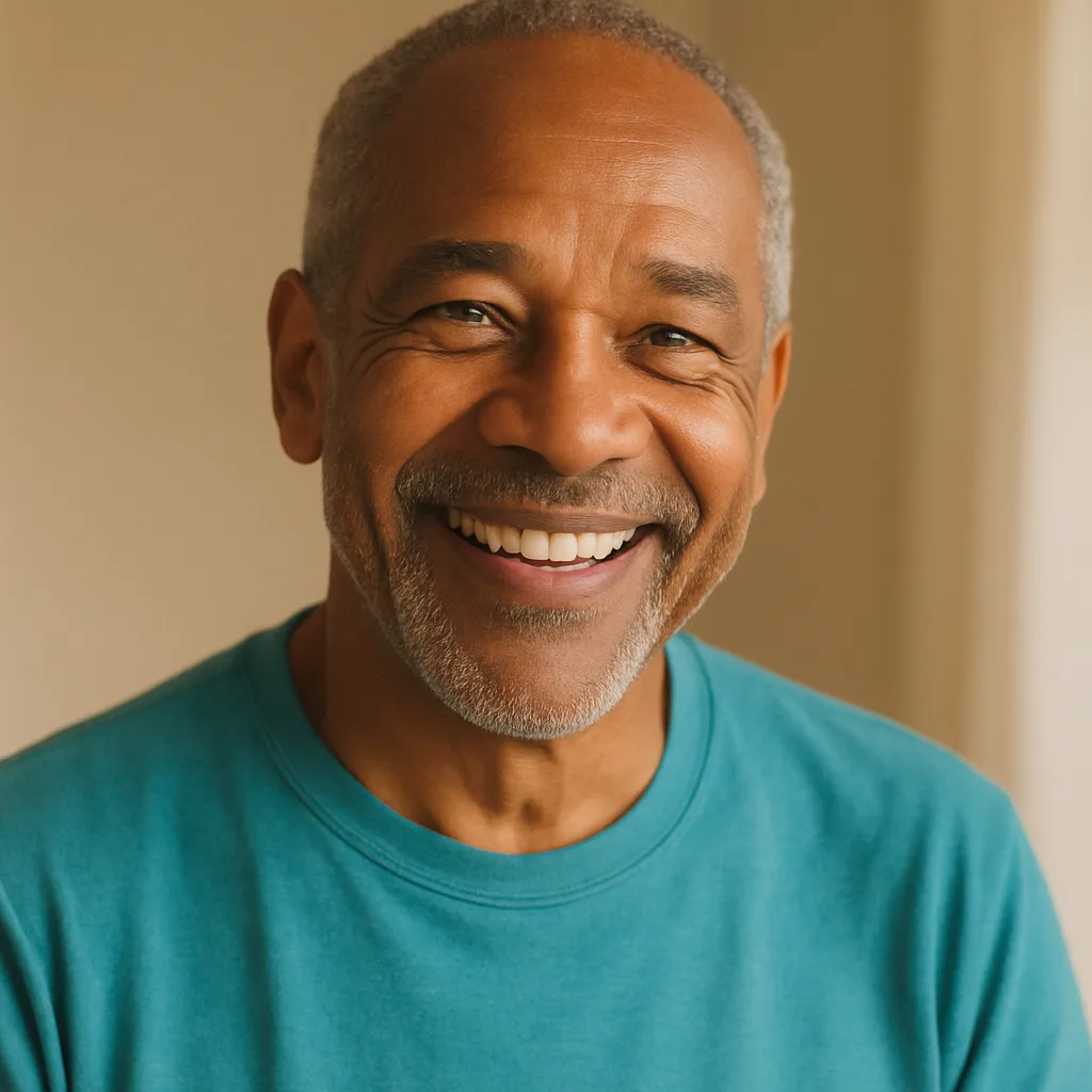 Smiling man in his 60s — member of The Cheshire Dating Site